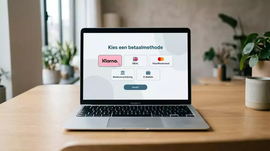 Klarna bij een Nederlands