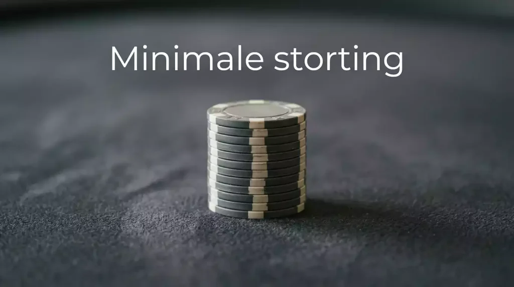 Minimale storting